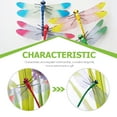 thumbnail image 4 of 20pcs Figuras de libélulas artificiales Jardín Decoraciones de libélula Decoraciones Dragonfly Adorns, 4 of 5