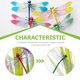 thumbnail image 4 of 20pcs Figuras de libélulas artificiales Jardín Decoraciones de libélula Decoraciones Dragonfly Adorns, 4 of 5