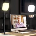 thumbnail image 1 of Lámpara de videoconferencia Mojimdo 180 LED con 3 colores y 5 niveles de brillo, 1 of 7