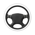 thumbnail image 3 of Fotbe White Steering Wheel Cover Universal 15 in Car Accessories for Men Women,Steering Wheel Protector Comfortable Protective Case for SUV Sedan Decor, 3 of 8