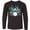 AB-Black, variant on Inktastic Cute Blue Octopus Drumming Long Sleeve Youth T-Shirt