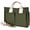 A03-green, variant on Kukuzhu Small Canvas Tote Bag with Multi Pockets Canvas Handbag Tote Purse for Women Canvas Crossbody Bag Top Handle