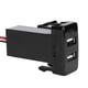 thumbnail image 5 of USB Tamaño Compacto Ligero DC 12V USB 2 Puertos USB Dispositivos Móviles Portátiles Muchas Tabletas, 5 of 8