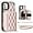 RoseGold, variant on Crossbody Detachable 2 in 1 Wallet Case for iPhone 11,Crossbody Case with Zipper Card Holder Bag Wrist Strap Lanyard Purse Compatible with Apple iPhone 11 6.1 inch,Rosegold