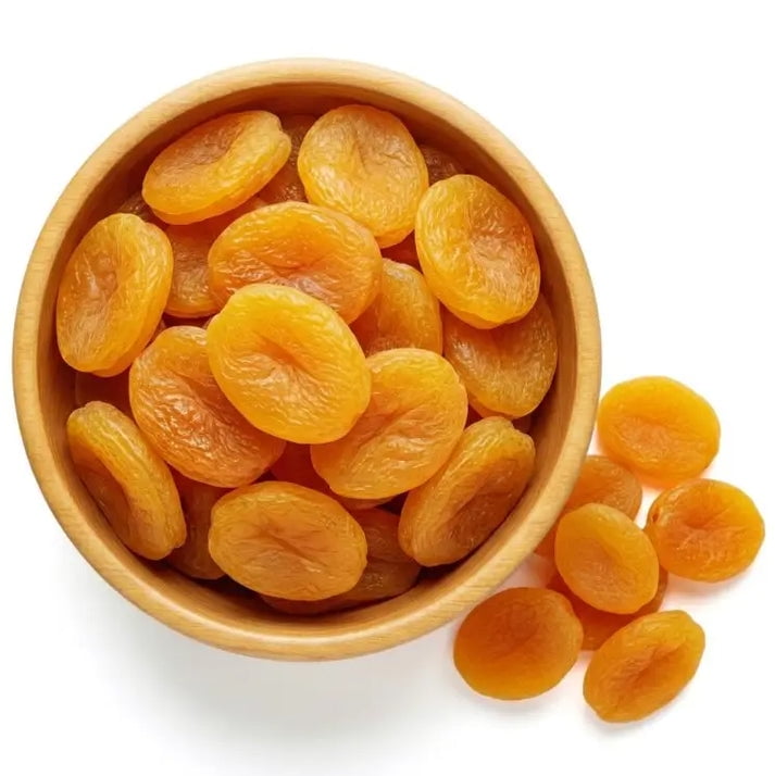 NY SPICE SHOP Dried Turkish Apricots - 3 Pound - Jumbo Size Whole Dried Apricots - Dried Apricot Halves - Traditional Turkish Fruit for Snacking, Baking & Cooking