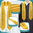 thumbnail image 6 of Endea Graduation Gold Valedictorian Graduation Stole/Sash with Classic Tips, 6 of 6