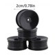 thumbnail image 5 of 4 piezas52mm elástico * RC neumáticos de coche llantas cubo ligero neumáticos de carreras buena fricción en carretera accesorios de montaje Kits de construcción modelo Disco Redondo/Negro Vogacara FN010780-04, 5 of 6