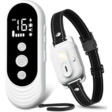Dog Training Collar with Remote, 3300ft Range Shock Collar for Small, Medium, Large Dogs (8–120 lbs), IPX7 Waterproof, Rechargeable, with Beep, Vibration, Safe Shock & Light Modes