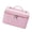 A, variant on Multiple Functional Travel Cosmetic Bag PU Leather Face Removable Divider Planner Thin 20.5x14x11.5cm Gift for Women