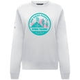 thumbnail image 2 of Women's Levelwear White San Diego Padres Yvette Spring Training Badge Bold Sweatshirt, 2 of 3