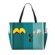 thumbnail image 1 of Fotbe Teal Color Bolsa de Viaje para Playa - Resistente al Agua, Bolsa Tote de Gran Capacidad y Ligera con 7 Bolsillos para Mujeres y Hombres, 1 of 7