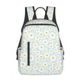 thumbnail image 1 of Balery Daisies Flowers Mochila Ligera para Hombres y Mujeres – Resistente y Impermeable, Ideal para la Escuela, el Trabajo, los Viajes y el Uso Diario, 1 of 7