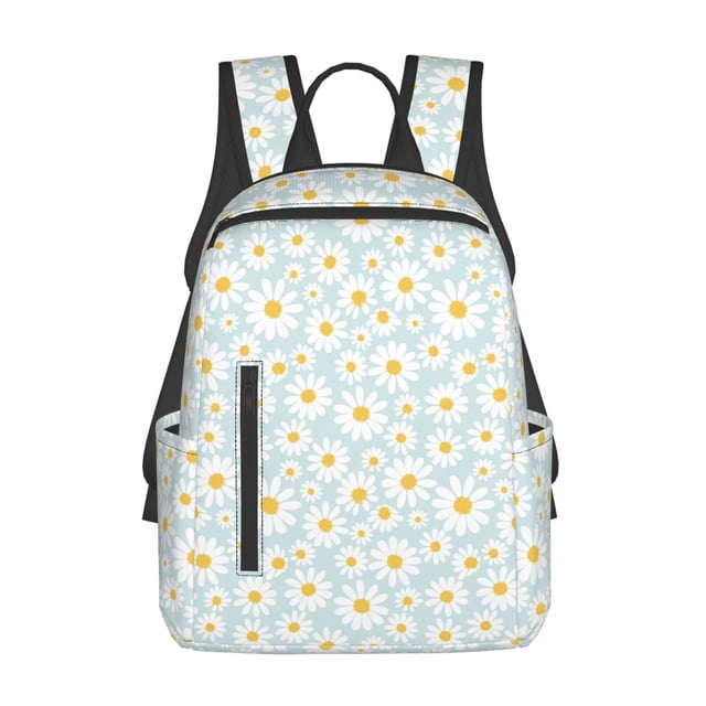 Balery Daisies Flowers Mochila Ligera para Hombres y Mujeres – Resistente y Impermeable, Ideal para la Escuela, el Trabajo, los Viajes y el Uso Diario