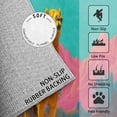 thumbnail image 2 of 3x5 Rug, Camel Door Mat Washable Non Slip Soft for Entryway, Tropical Desert Animal Rug, Pink and Yellow Carpet, Camel Home Decor & Gifts, 2 of 7