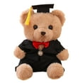 thumbnail image 2 of Graduation Gifts Teddy Bear Stuffed Animal Plush Toy,9 Inch Stuffed Animal Graduation Gift Graduation Plush Bear with Hat for Kindergarten Elementary High School College Graduation Party School, 2 of 4