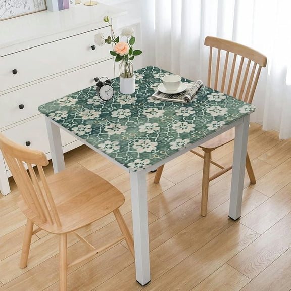 BANET Machine Washable 36" x 36" Polyester Tablecloths