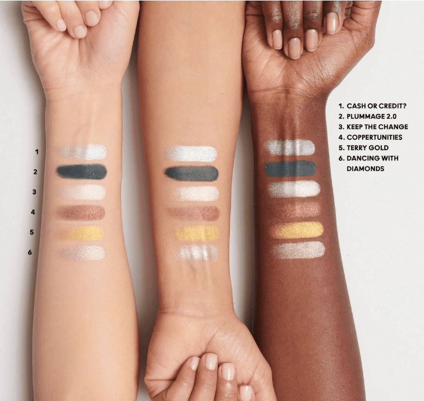 MAC Treasured Eye Shadow Palette X 6: All The Riches (.04 Oz each)