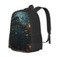 thumbnail image 1 of Easygdp Magical Library Butterfly Night Mochila de Gran Capacidad Minimalista Ideal para Escuela, Viajes y Uso Diario, 1 of 6