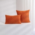 thumbnail image 1 of Yisang Hexagonal Pattern Embossed Pillow Cover Bed Pillow Bedside Living Room Sofa Cushion Back, 1 of 3