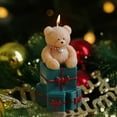 thumbnail image 3 of Taicans Adorable Bear Soy Christmas Candle with Gift Box,3.77in Tall,Cute Animal Decor,Perfect for Valentine's Day/Birthday Gifts,Home Decor,Eco - Friendly,Long Lasting Scent,Gift Box Included, 3 of 4