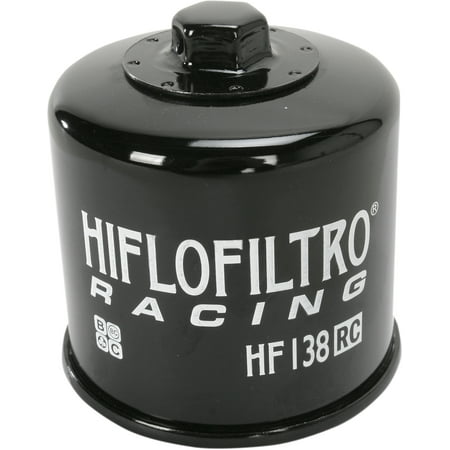 Hiflofiltro Racing HF138RC Motor Oil Filter Black 7 oz
