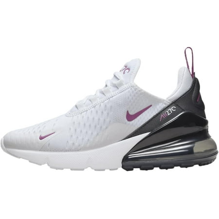 Big Kid's Nike Air Max 270 White/Hot Fuchsia-Anthracite (943345 120) - 6.5