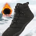 thumbnail image 3 of Botas de nieve invierno Likrtyny Antideslizantes para Hombres y Mujeres Negro 47, 3 of 9