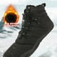 thumbnail image 4 of Zapatillas antideslizantes para correr, botas de nieve de invierno gruesas para viajes, escalada, senderismo, 4 of 9