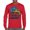 Red, variant on Colorful Pickup Truck Stack Long Sleeve T-shirt 4x4 American Offroad USA Rugged