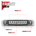 thumbnail image 5 of Magshion Third 3rd Brake Cargo Light fit for 2002-2008 Dodge Ram 1500, 2003-2009 Ram 2500/3500, Chorme Housing Clear Lens, 5 of 8