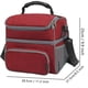 thumbnail image 4 of Bolsa Térmica para Almuerzo FlowFly de Doble Capa Aislante Roja, 4 of 7