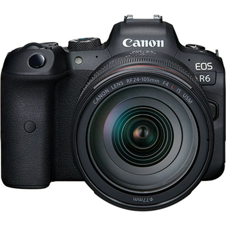 Canon EOS R6 20.1 Megapixel Mirrorless Camera with Lens, 0.94