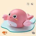 thumbnail image 1 of juguete de agua Baoblaze ballena a cuerda piscina flotante juguete para bañera Rosa claro, 1 of 8