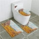 thumbnail image 1 of ABPHQTO Western Valley en primavera Juego de alfombras de baño de 3 piezas Alfombra de baño Alfombra de contorno y tapa de inodoro, 1 of 2