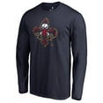 thumbnail image 2 of Men's Navy New Orleans Pelicans Splatter Logo Long Sleeve T-Shirt, 2 of 3