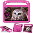 thumbnail image 3 of Tignapoo Shockproof EVA Kids Tablet Case for Samsung Tab A7 Lite T220/T225 with Foldable Kickstand, Lightweight & Durable, Pink, 3 of 6