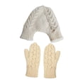 thumbnail image 1 of Guantes para parejas que se toman de la mano, puños elásticos suaves, modernos para adultos, de punto simple., 1 of 9