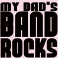 thumbnail image 2 of CafePress - MY DAD's BAND ROCKS Infant Bodysuit - Baby Light Bodysuit, Size Newborn - 24 Months, 2 of 4
