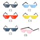 thumbnail image 4 of Gafas De Sol Cuadradas De Mosaico Sin Marco Para Fiestas Thug Life Personalidad Unisex De Dos Dimensiones Divertidas De Actividad Fresca Para Hombres Y Mujeres, 4 of 4