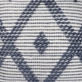 thumbnail image 2 of LR Home Opee Recycled PET Poly Filled Pillow in Blue/White, 20" x 20", 2 of 8