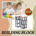 thumbnail image 3 of Bewildely Regalo de 500 piezas para niños a los que les encanta construir y jugar con bloques de ladrillos militares fáciles Juguetes de construcción, 3 of 6