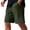 Army Green, variant on Yifymode Men Daily Jacquard Texture Shorts Waffle Embroidered Casual Vacation Beach Shorts with Pockets,Dark Gray 3XL