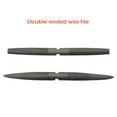 thumbnail image 3 of Double-Head Files Half Round Files Hand File Flat Ergonomic Handle Carving Tool for Making and Metalworking, 3 of 6