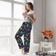 thumbnail image 5 of Fotbe Shells and Seaweed Pantalones de Pijama para Mujer, Pantalones de Dormir, Pantalones Pj con Cordón y Bolsillos-Small, 5 of 6
