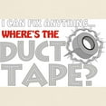 thumbnail image 3 of CafePress - Duct Tape Ash Grey T Shirt - Men's Classic Graphic T-Shirt, 3 of 4