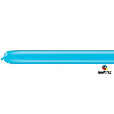 Burton & Burton 260Q Robin's Egg Blue Balloons, 100 Pack