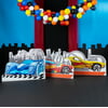 3 ft. 7 in to 3 ft. 9 in. Hot Wheels Car Standee Set