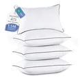 thumbnail image 1 of Juego de 4 almohadas JOLLYVOGUE tamaño estándar, alternativa al plumón, 1 of 8