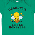 thumbnail image 4 of Inktastic Cute Bee Grandpa's Little Honeybee with Stars Boys or Girls Baby Bodysuit, 4 of 5