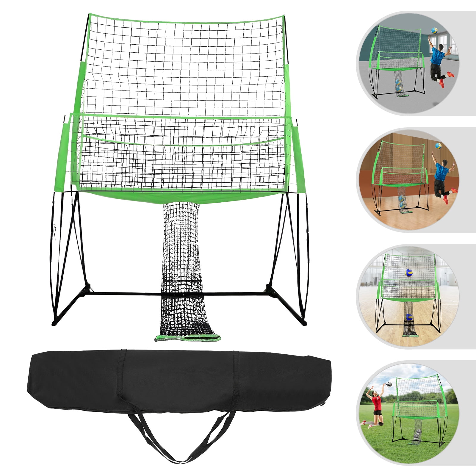 8*11ft Volleyball Training Net, Volleyball Practice Net, Volleyball Trainer Equipment Net
